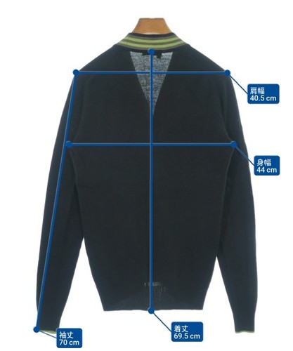 J・LINDEBERG Cardigans BlackxGreenetc. S 2200589443092 - Picture 9 of 9