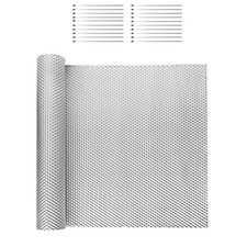 Exhaust Heat Shield Automotive 16" x 78.7", Embossed Aluminum Heat Shield Kit wi