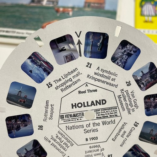 View Master Set - Holland- Nations Of The World Series 3 reels w/Inserts #B190 - Picture 7 of 7