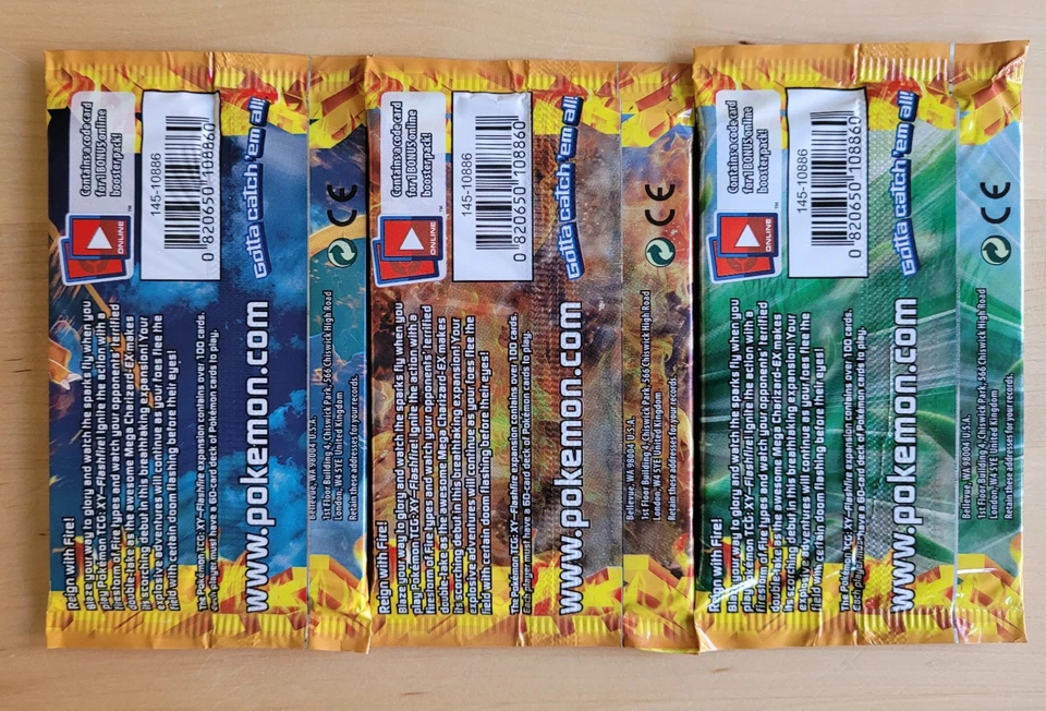 FlashFire 2014 - 3 x Booster Packs Factory Sealed - New - Image 2 of 4