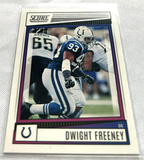 2022 Panini Score Football Dwight Freeney Indianapolis Colts base card #17