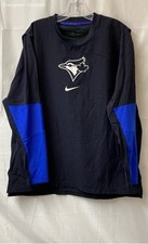 Nike Men's Black Long Sleeve Toronto Blue Jays MLB Baseball T-Shirt Size Large