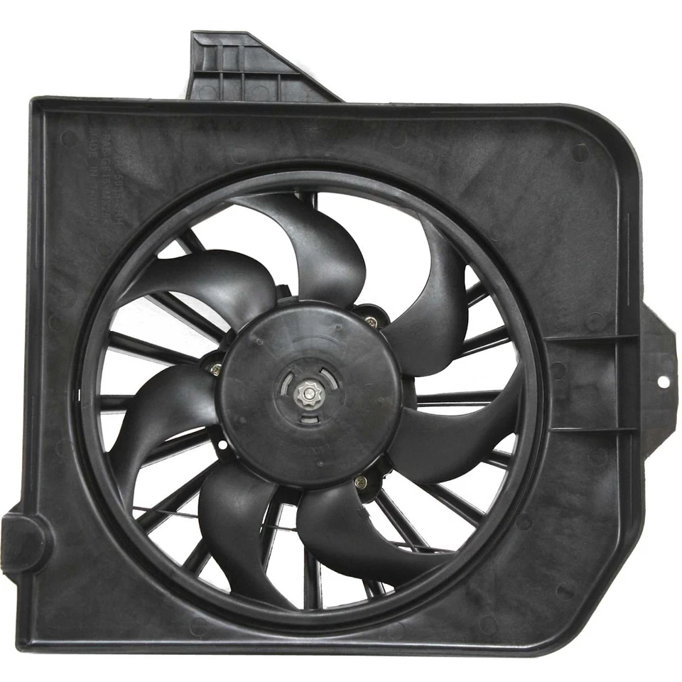 Ventilador de refrigeración del radiador para Chrysler Town & Country 2001-2005 lado derecho Foto 2 de 4