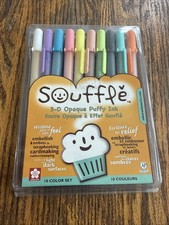 Gelly Roll Souffle Opaque Puffy Ink Pens 10/Pkg-Assorted Colors