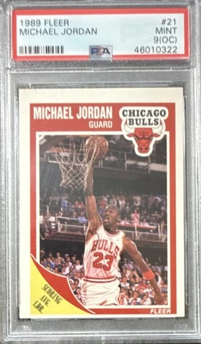 1989 Base Set Jordan PSA 9