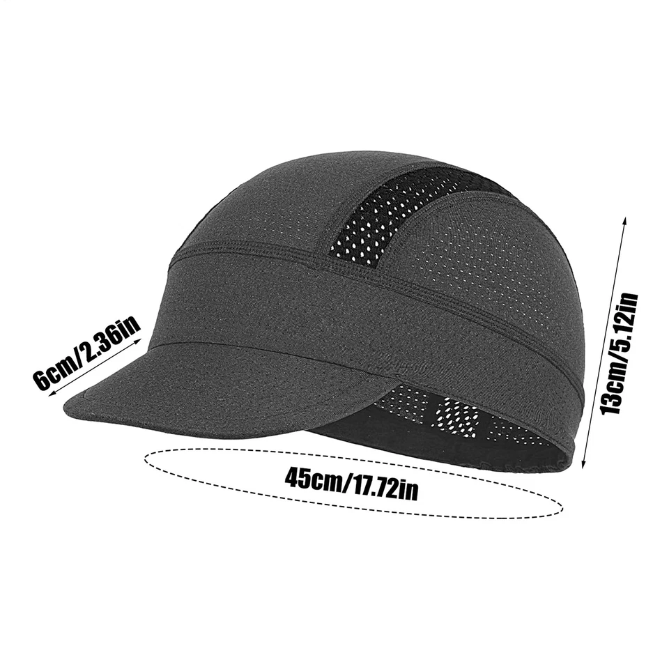 Gorra de Ciclismo para Hombres Mujeres - Verano Refriamiento Calavera Gorra Casco Forro con Parasol Foto 4 de 4