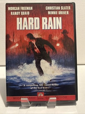 Hard Rain DVD 2006 Morgan Freeman Christian Slater. With Insert. P3