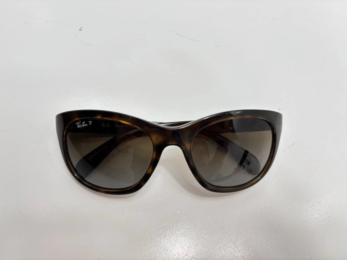Ray-Ban Gold and tortoise Frame Black Lens Women\'s Sunglasses - Cat Eye Style Ray-Ban RX7046 Tortoise Eyeglasses | Includes FREE Rx Lenses main image 4