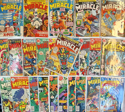 Mister Miracle 1971 #1-25 Complete Comic Lot 1st Big Barda 1st Scott Free 2 4 6