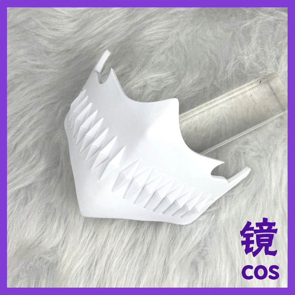 BLEACH Tier Halibel Espada Hollow Mask Half Face Mask Halloween Cosplay Prop - Image 2 of 3