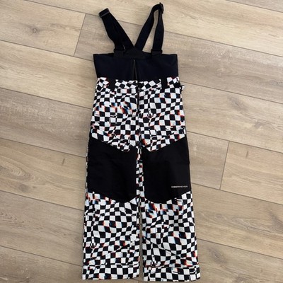 Obermeyer Boys Warp Snow Pants in the Tech Check print