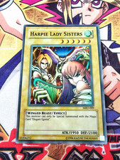 Harpie Lady Sisters mrd-009 *FADED* Unltd Ed (NM) Super Rare Yu-Gi-Oh!