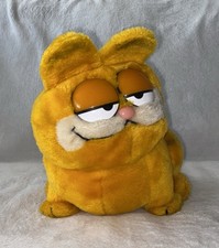 Vintage 1981 Dakin Garfield Sitting Fat Cat Plush Plushie Stuffed Animal Toy