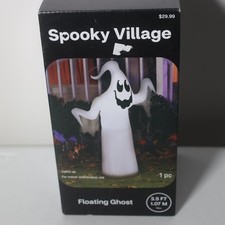 Spooky Village Halloween Floating Ghost Inflatable Indoor Outdoor 3.5ft