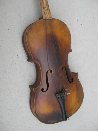 Antike Heinzel Geige Made In Germany As-Is For Parts! Vintage - Bild 4 von 23