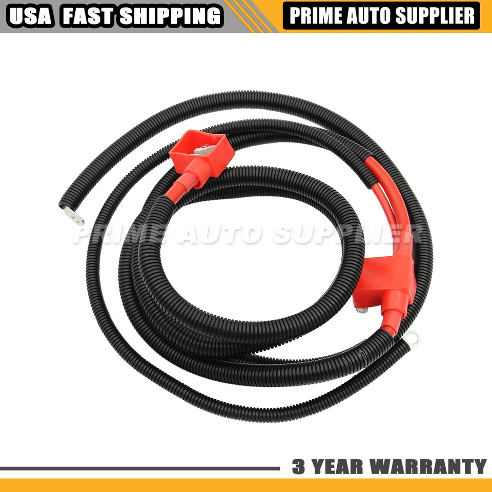 Fit 94-97 Ford F250 F350 7.3L Powerstroke Diesel Positive Battery Starter Cable Foto 4 de 4