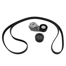 Serpentine Belt Drive Component Kit For 04-12 Chevrolet Colorado Isuzu Hummer H3