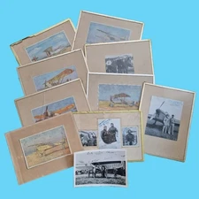military aviation photo documents Coli Nungesser Boucher Blériot pilots aircraft