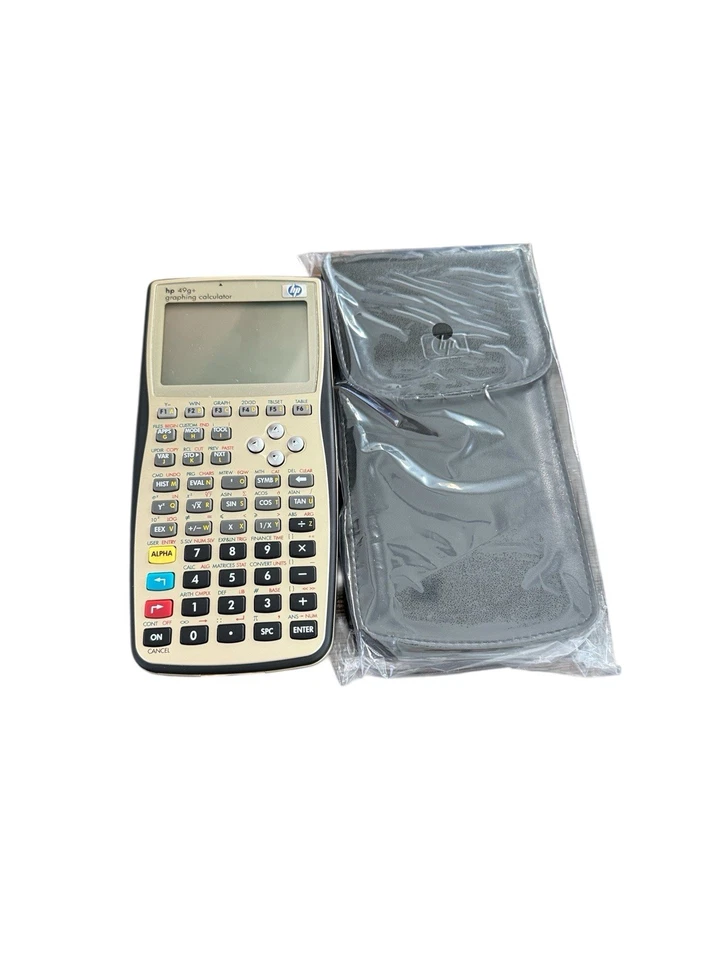 HP 49g+ Graphing Calculator Complete Set Works Great Read Description Sold As Is - Image 4 of 4