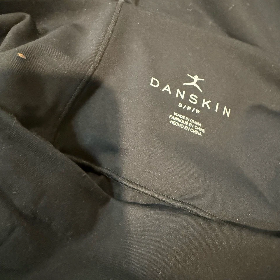 DANSKIN NWT  Two pack Black and Light Green Bike Shorts Size S - Image 4 of 4