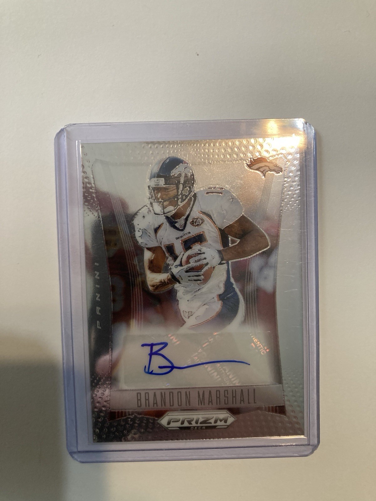 2024 Panini Prizm Deca - Signatures Brandon Marshall #S-BML (AU) (Z)