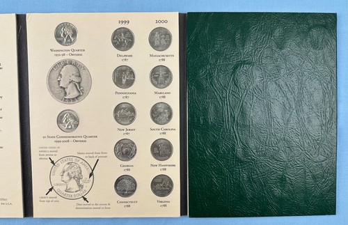 Fifty 50 State Commemorative Quarters 1999-2008 complete album Littleton Book - Picture 4 of 8