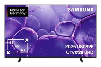 Samsung GU55U8099FUXZG 55Zoll 138cm Fernseher LED Smart TV UHD 4K Schwarz