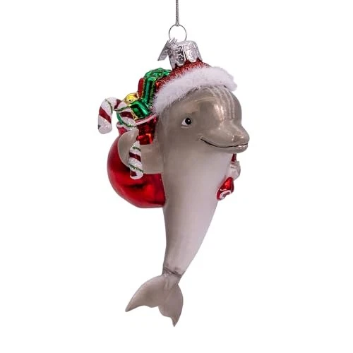 Kurt Adler Noble Gems Dolphin Ornament