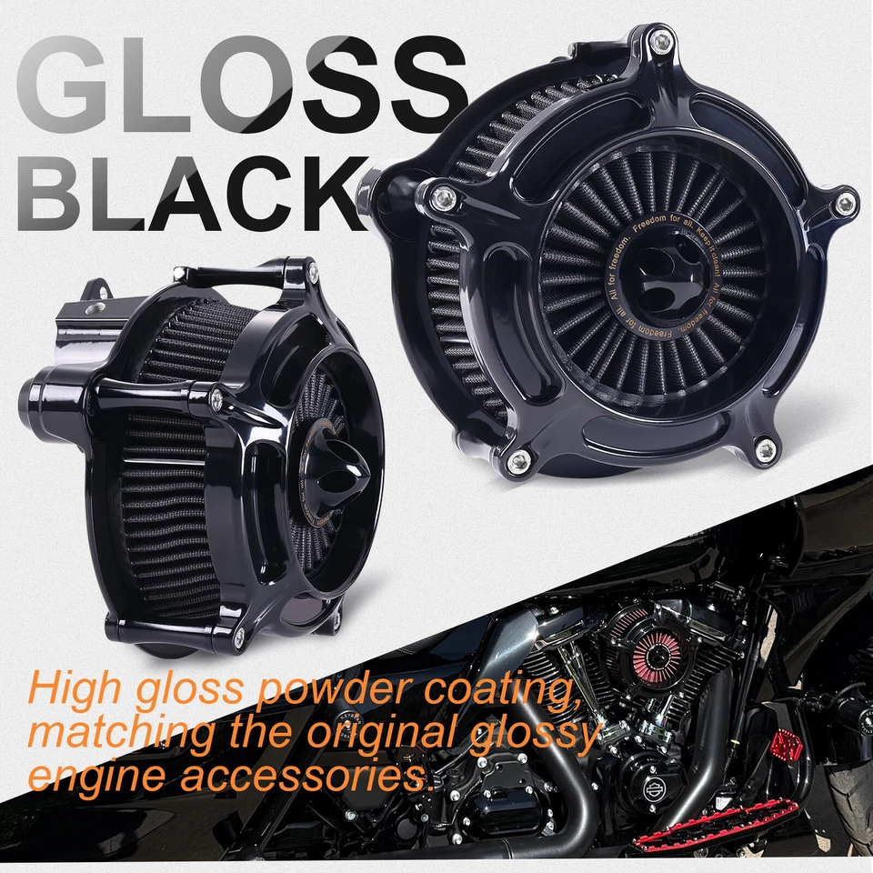 Air Cleaner Intake Filter For 2023-2025 Harley Touring Street Glide Fat Boy CVO - Image 4 of 4