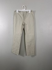 Alexander McQueen Women’s Khaki Trousers Size 41 Made In Italy 100% Authentic