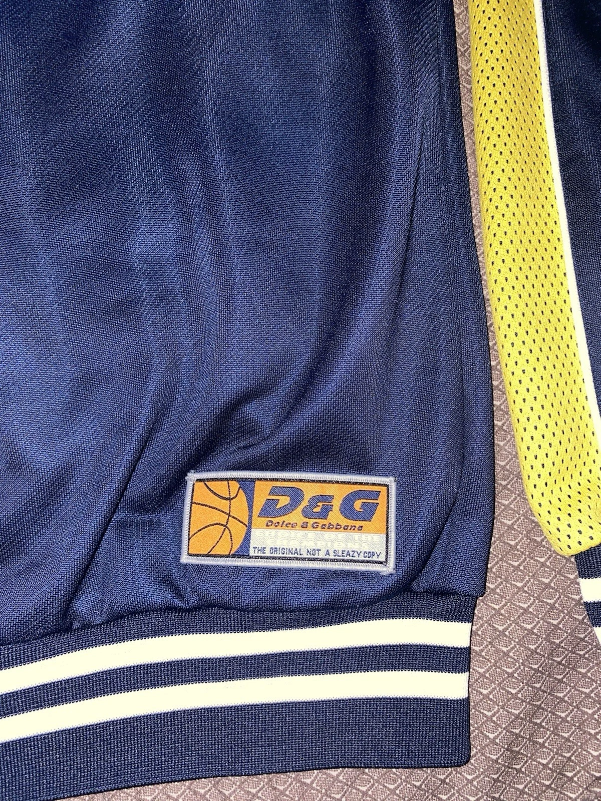 D&G Dolce & Gabbana Vintage Track Jacket Basketball Size L Authentic image 6