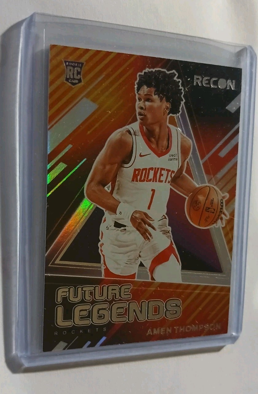 2023-24 Recon Basketball Amen Thompson RC Future Legends #18 Houston Rockets