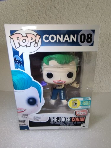 Funko Pop! "The Joker Conan" SDCC 2016 Exclusive SUICIDE SQUAD #08 With Case