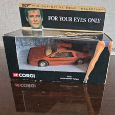CORGI JAMES BOND 007  04701 LOTUS ESPRIT  TURBO FOR YOUR EYES ONLY