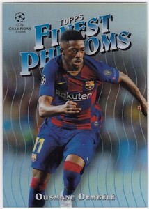 2019-20 Topps Finest UEFA Champions League Phenoms OUSMANE DEMBELE #FP-OD Barca