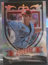 2021 Panini Prizm Draft Picks - Crusade Cade Povich #C-CP (RC) - Prizm