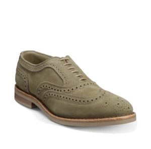Allen Edmonds Wingtip Oxfords Neumok Green Suede Size 10 3E | eBay