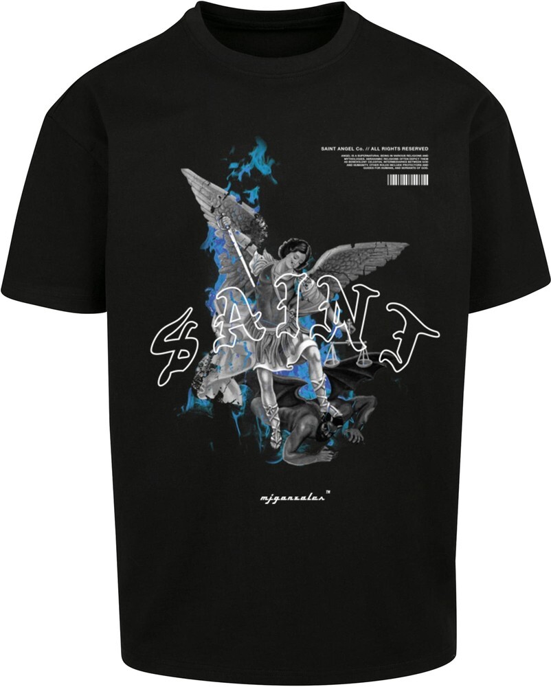 Футболка MJ Gonzales Saint V1 Heavy Oversize Tee 20 Черная 8090₽
