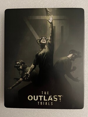 The Outlast Trials Custom-Made G2 Steelbook Case PS5/XBOX (NO GAME)
