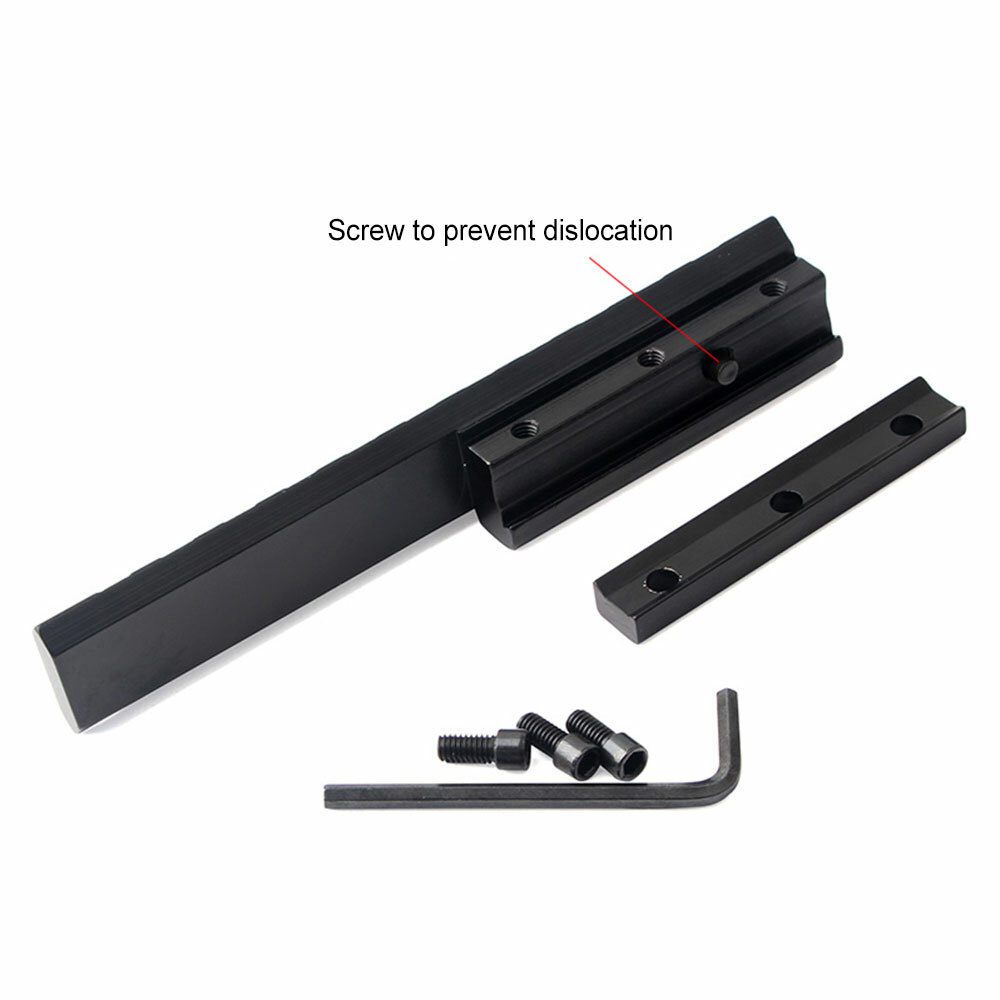 11Mm Dovetail To 20Mm Picatinny Rail Scope Mount Adapter - Low Profile Scope Riser Rail Adaptor | Philippines
