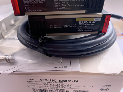 1PC New Omron Photoelectric Switch E3JK-5M2-N (E3JK-5L-N + E3JK-5DM2-N)