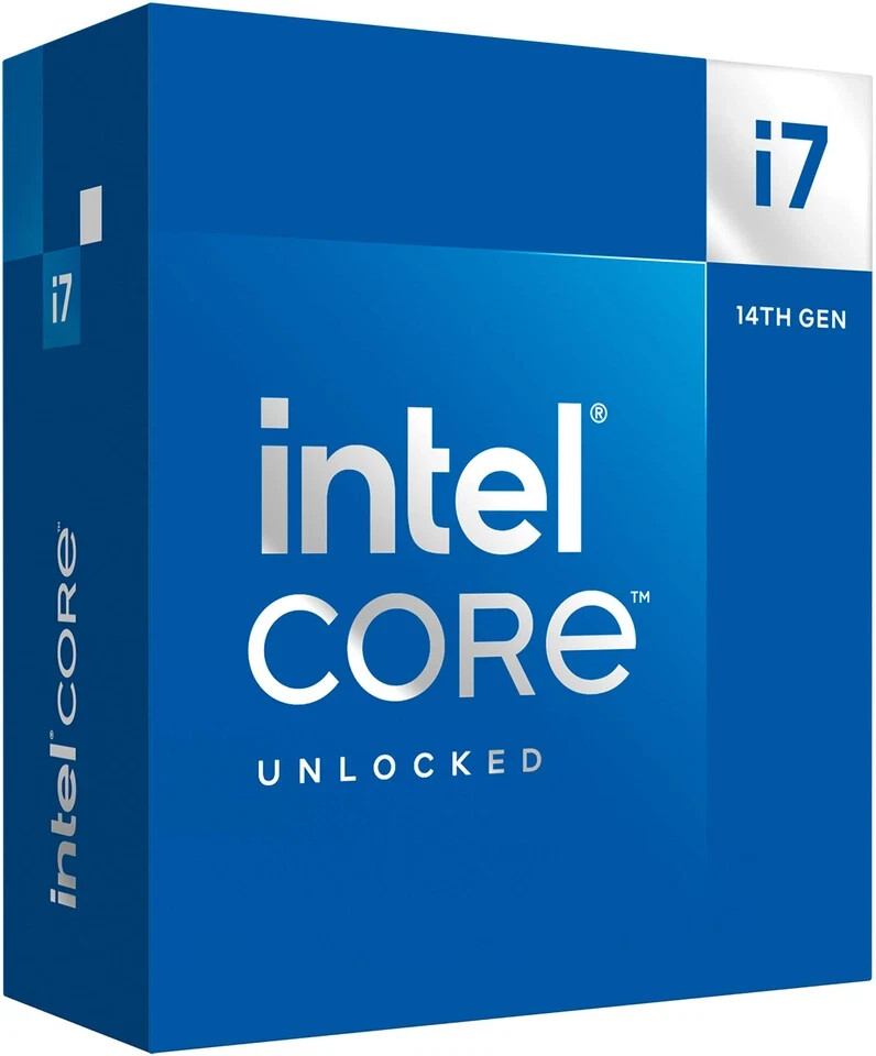 Intel Core i7-14700K 3.6GHz Unlocked Desktop CPU 5.6GHz Max Clock