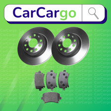 DISCOS Y PASTILLAS DE FRENO TRASERO para Volkswagen Jetta 2 diésel 2006-2011 282 mm