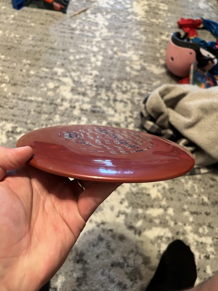 Innova Disc Golf GStar Leopard3 Fairway 7/5/-2/1 -Marrón con sello de bandera raro Foto 4 de 4