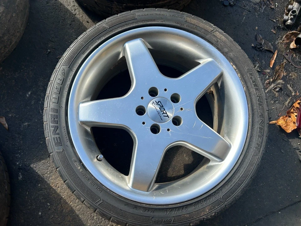 КОМПЛЕКТ КОЛЕСНЫХ ДИСКОВ MERCEDES BENZ C350 E350 CLA SOPRT STAGGER 18"" - Изображение 2 из 4