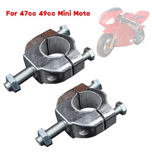 Motorcycle Handlebar Riser Bar Mount Handle Clamp Universal 22mm 7/8" Motocross - Picture 2 of 5