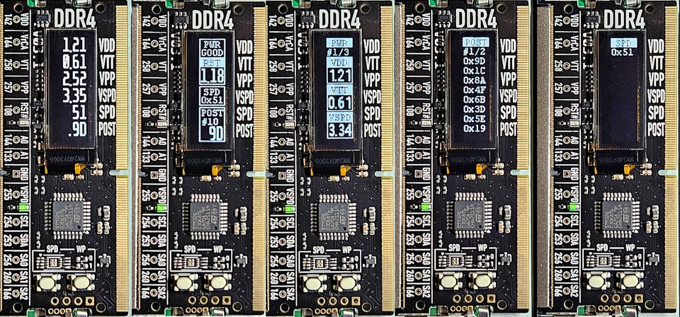 DDR4 Voltage Tester Analyzer and POST card - Image 3 of 3
