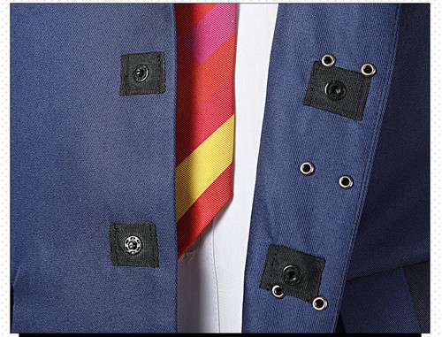 VALORANT Chamber Cosplay Costume Vest Pants Necktie Gloves Chamber Full Set - Picture 6 of 11
