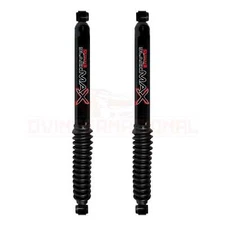 87-96 For Jeep Wrangler YJ 4WD 3-6" Lift Rear Skyjacker Black MAX Shocks