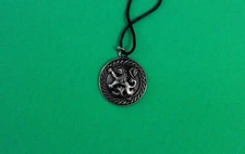 Scottish Lion Rampant Pewter Pendant Necklace! New Scotland Celtic